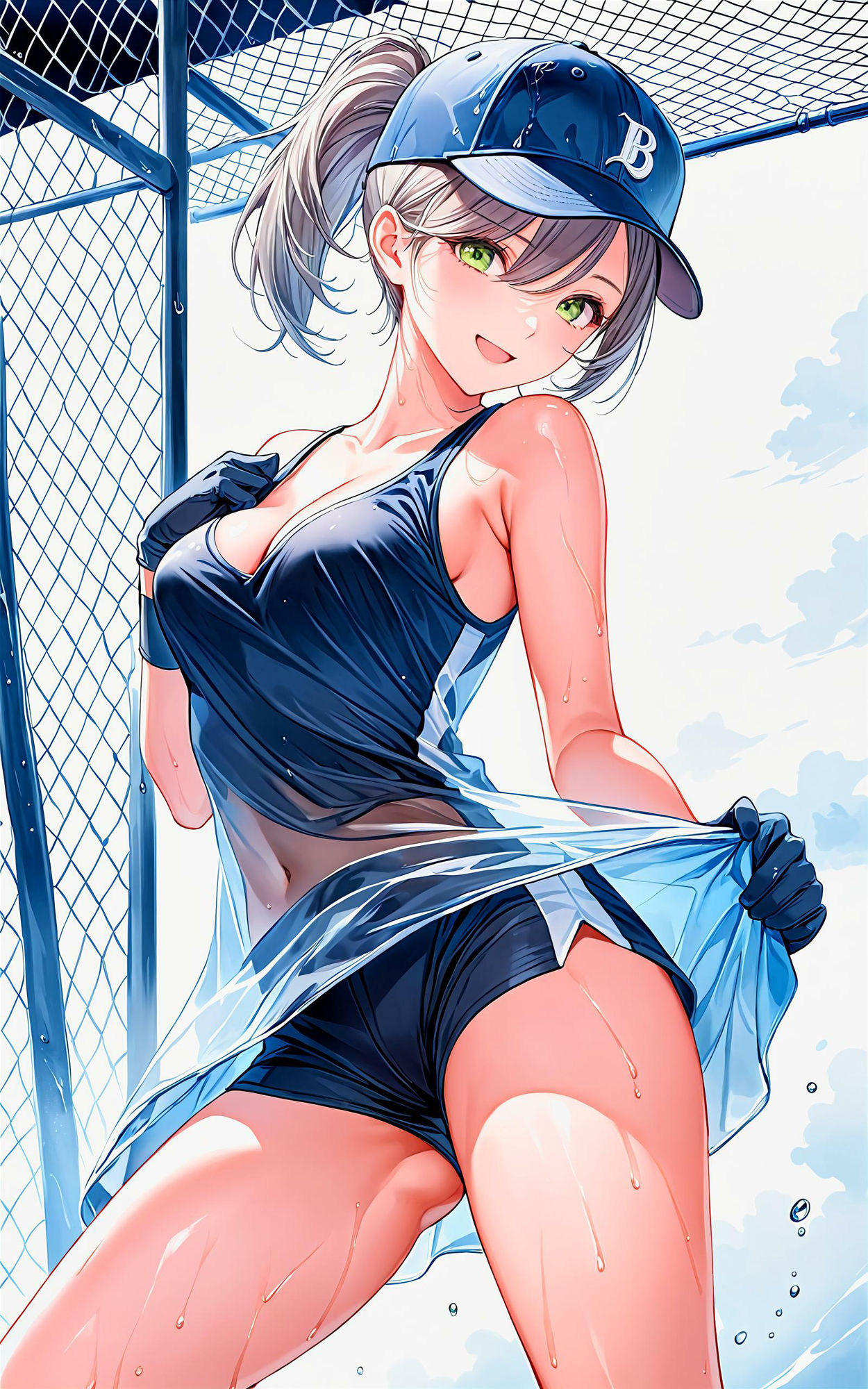 サンプル画像5:エチエチ野球部 野球部エースのエチエチノックのせいでホームスチールなんだが！ vol.2(BETA) [d_458889]