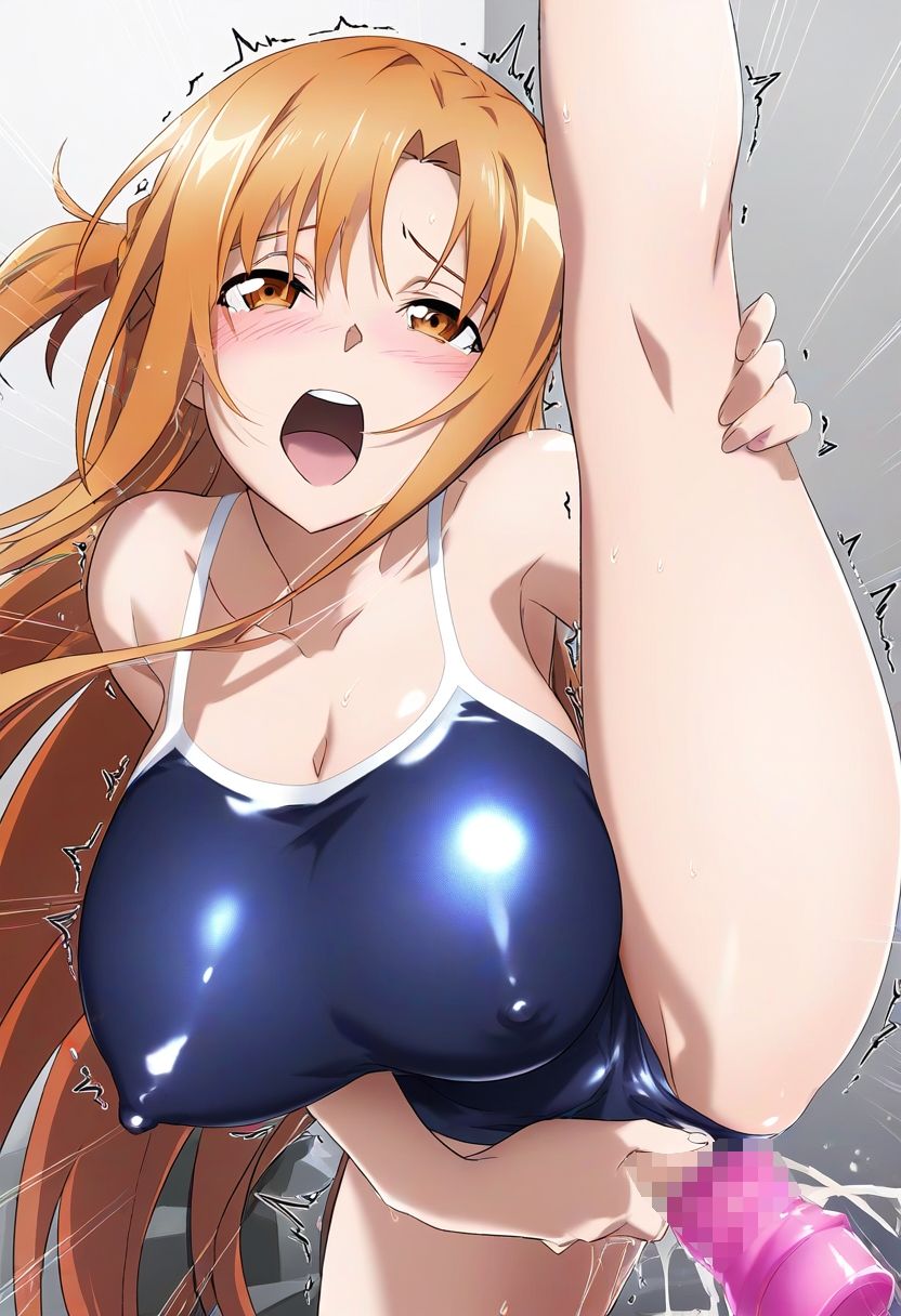 サンプル画像1:お尻の穴から深い味わいを！開発された結●明日奈(アナニー汚川) [d_458942]