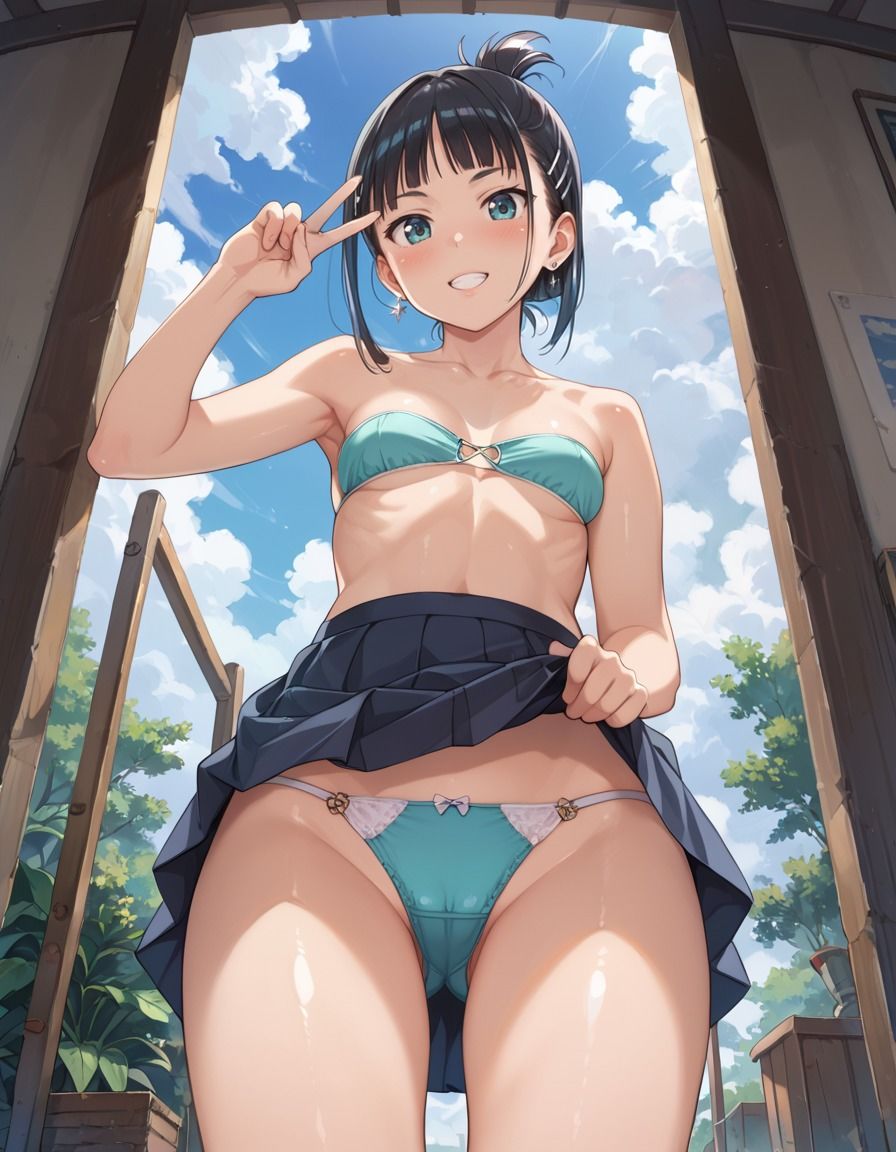 サンプル画像3:【ソー〇アートオンライン（SAO）】桐ヶ〇直葉の写真集 プレミアム(DJart_ISUKO) [d_458949]