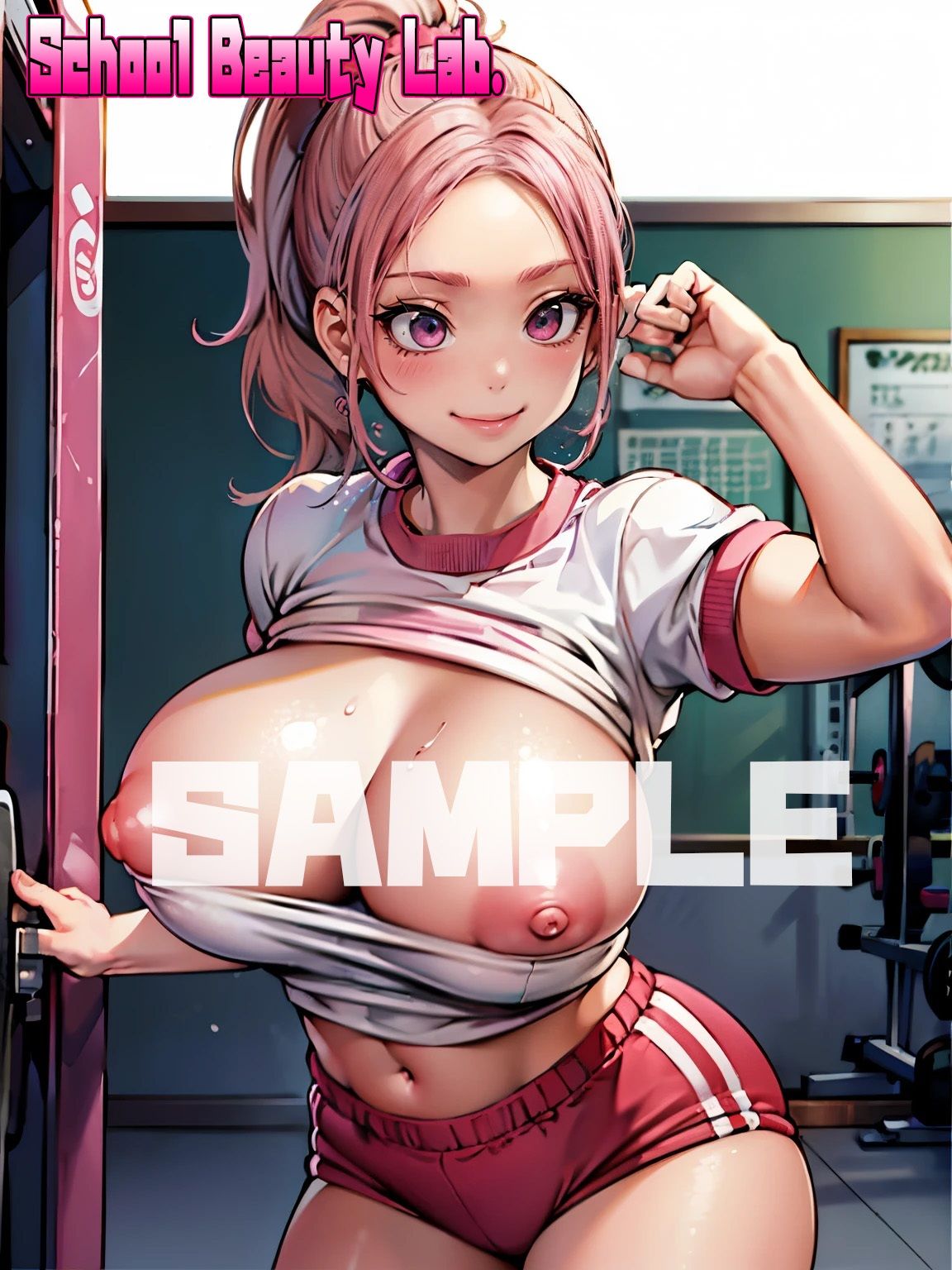 サンプル画像1:巨乳美女【妄想美女アルバム2】(School Beauty Lab.) [d_458983]