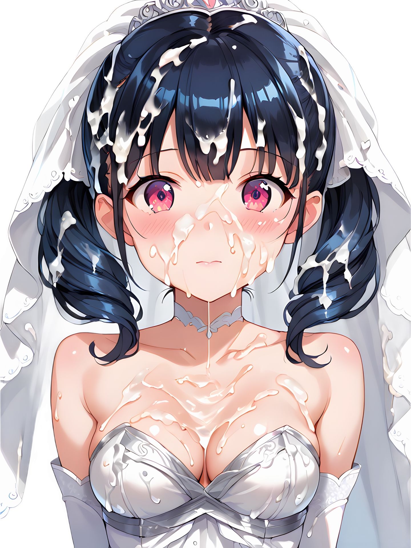 サンプル画像2:ドレスぶっかけCG集(すとりんぐ) [d_458986]