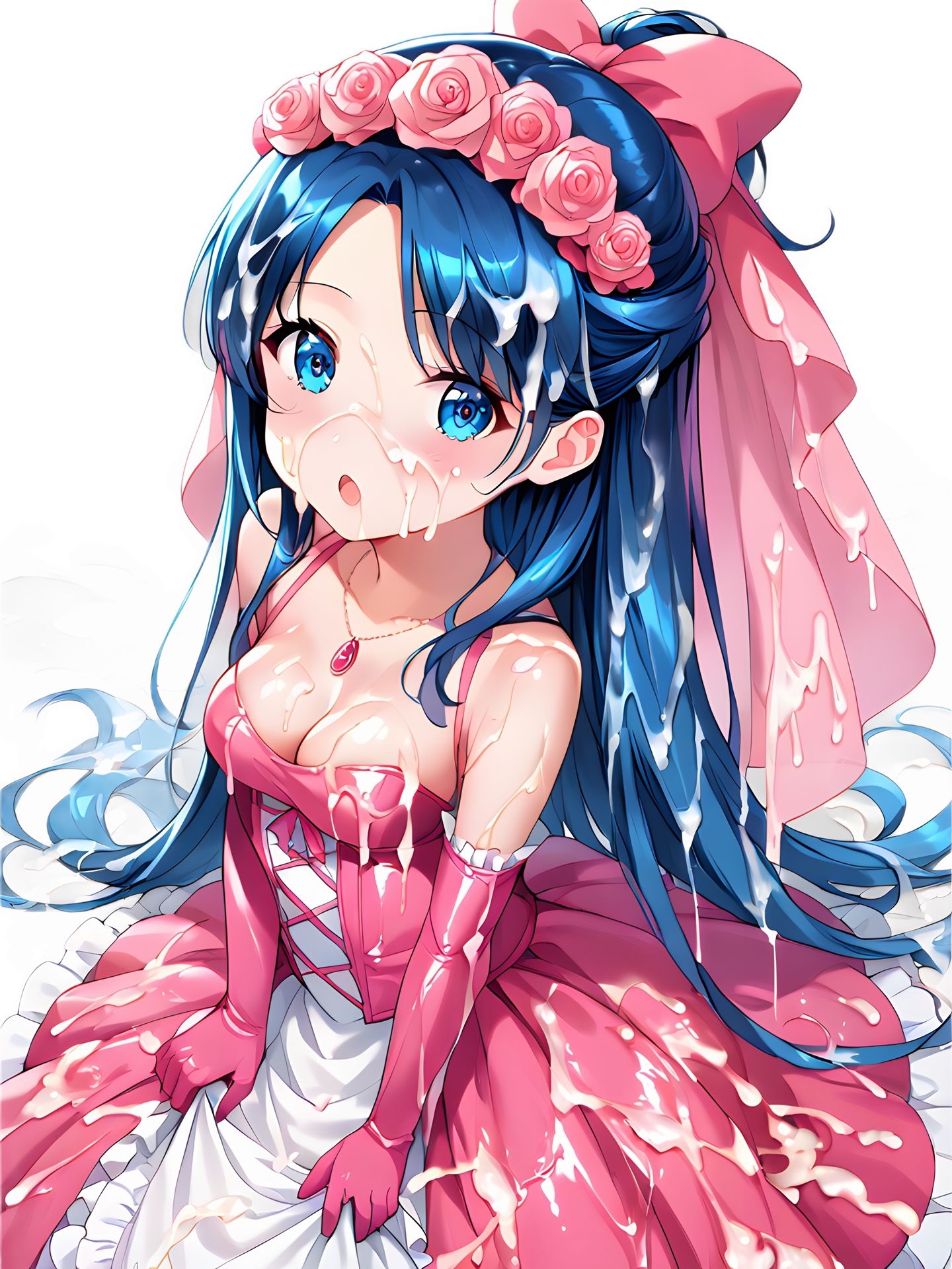 サンプル画像6:ドレスぶっかけCG集(すとりんぐ) [d_458986]