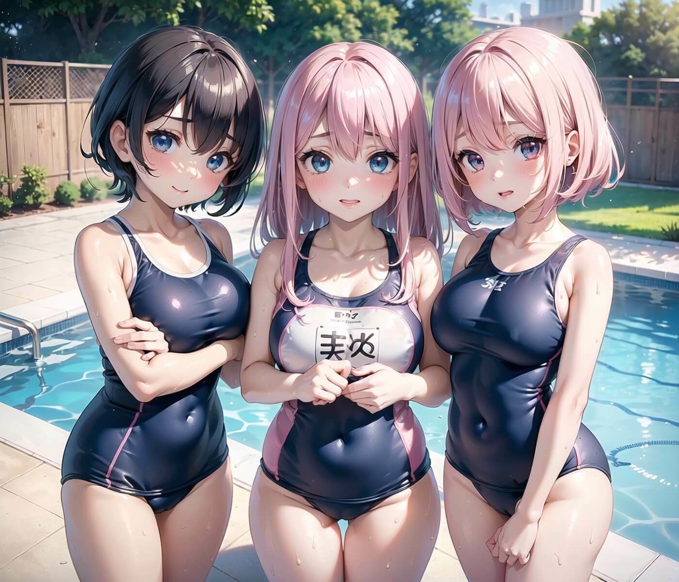 サンプル画像2:従順！水泳部員にたっぷり中出し〜秘密の特訓〜11【豪華CG227枚収録】(エメラルドの館) [d_459025]