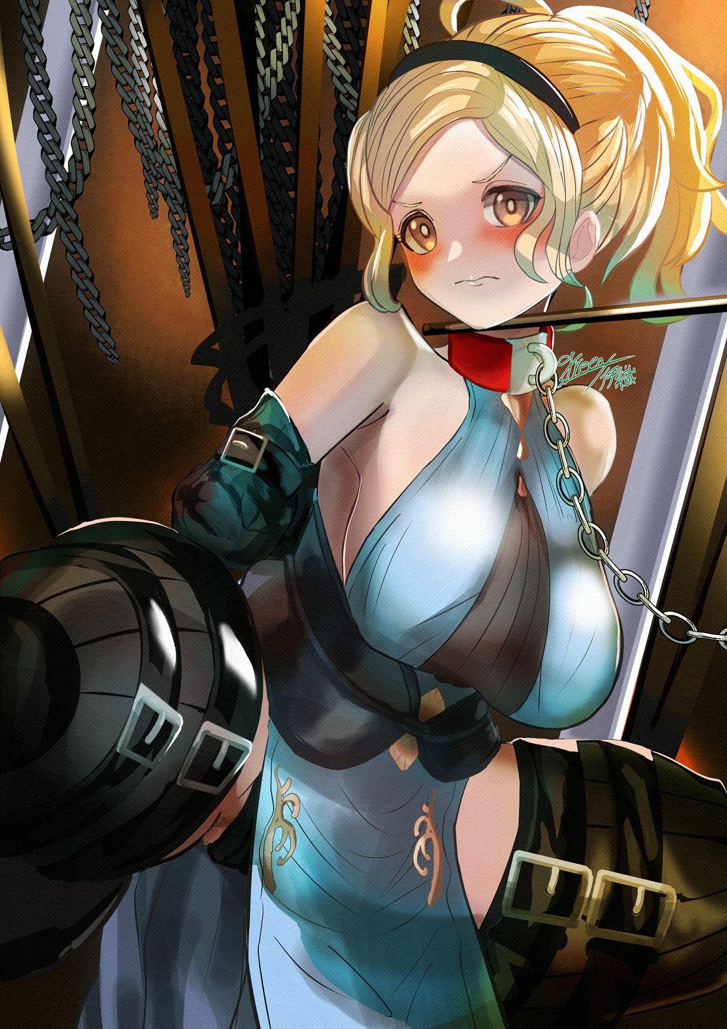 サンプル画像4:【グラブル】ジータ（ドクター/スマートエレガンス）ある騎空士の旅の終わり(ミドリトイオリ) [d_459037]