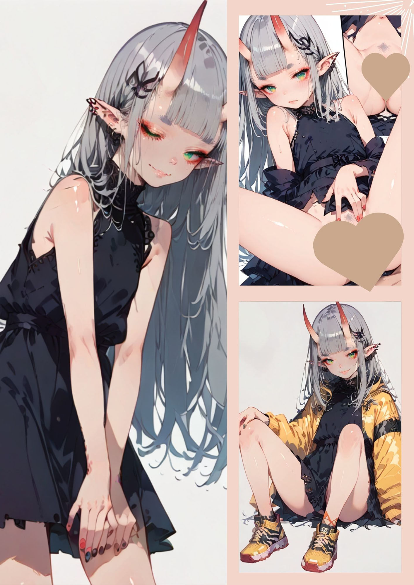 サンプル画像2:「人の子の分際で生意気じゃのぅ…」 仕方なく主人公の旅についていっちゃう長寿のやれやれ系鬼っ子ちゃんは敵軍に連れていかれて…(どっとせりーぬ) [d_459040]