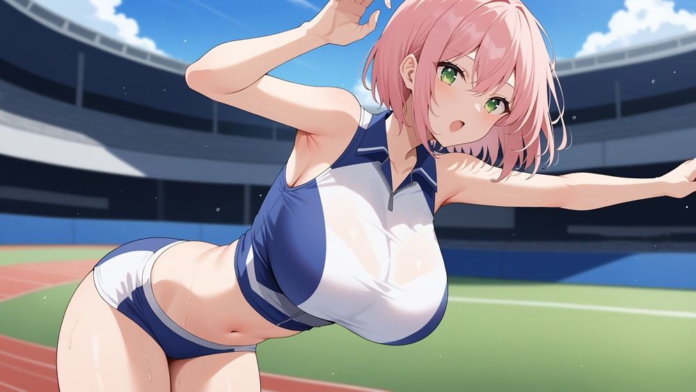 サンプル画像2:私立HR学園淫乱科5 陸上部編(ニート印刷所) [d_459046]