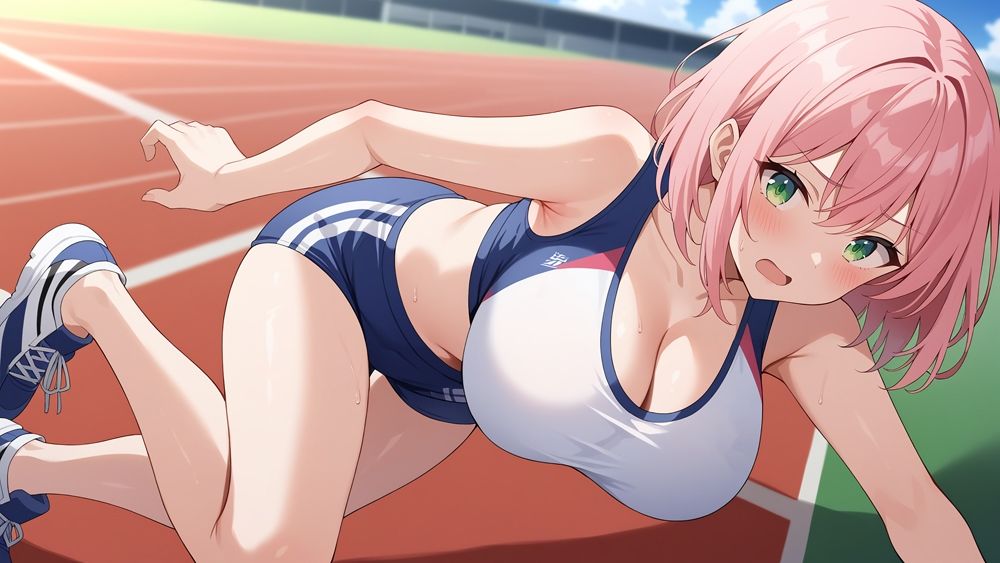 サンプル画像4:私立HR学園淫乱科5 陸上部編(ニート印刷所) [d_459046]