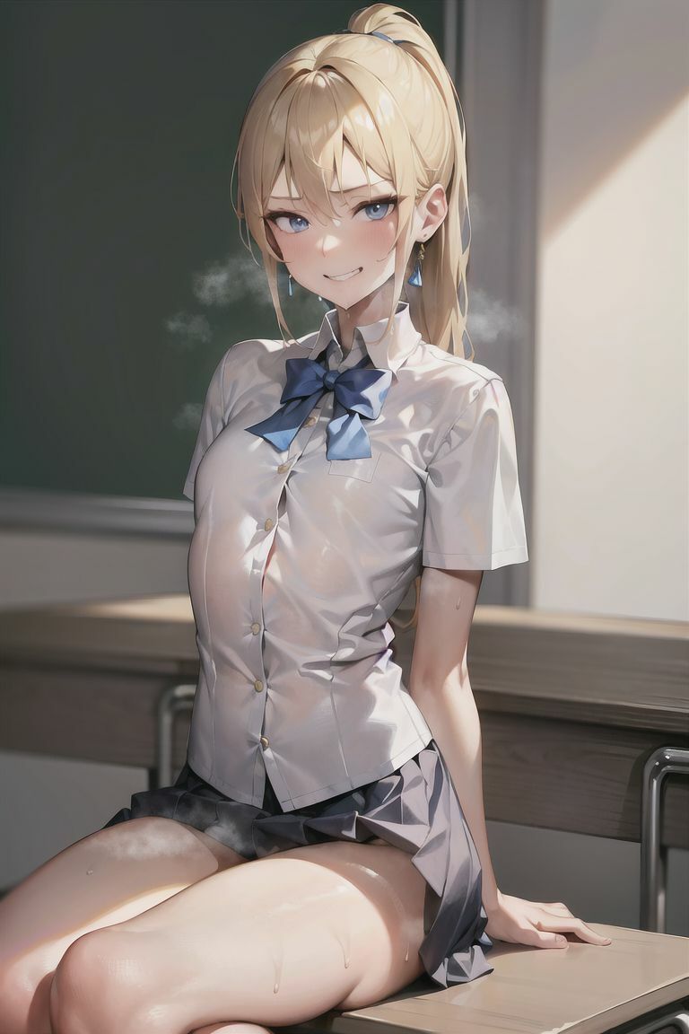 サンプル画像3:挑発してきた生意気なギャルをわからせ(ぱせり) [d_459051]