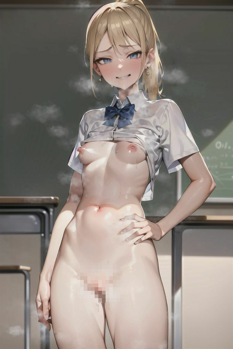 サンプル画像6:挑発してきた生意気なギャルをわからせ(ぱせり) [d_459051]