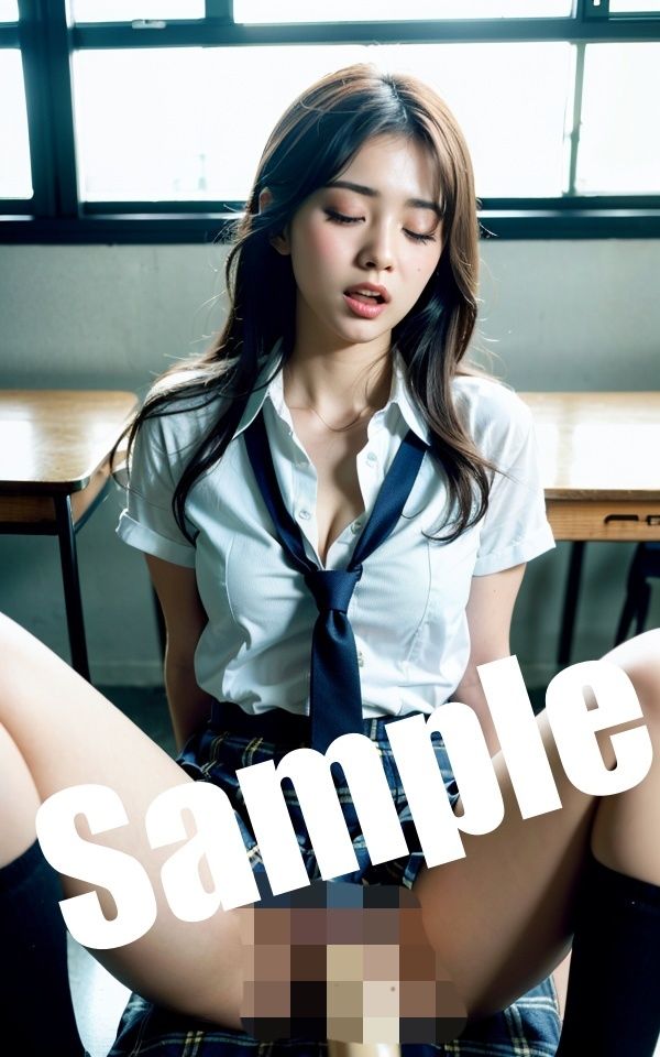 サンプル画像3:淫らな放課後 Vol2.タータンチェック制服編(エロ見放題タイム) [d_459271]