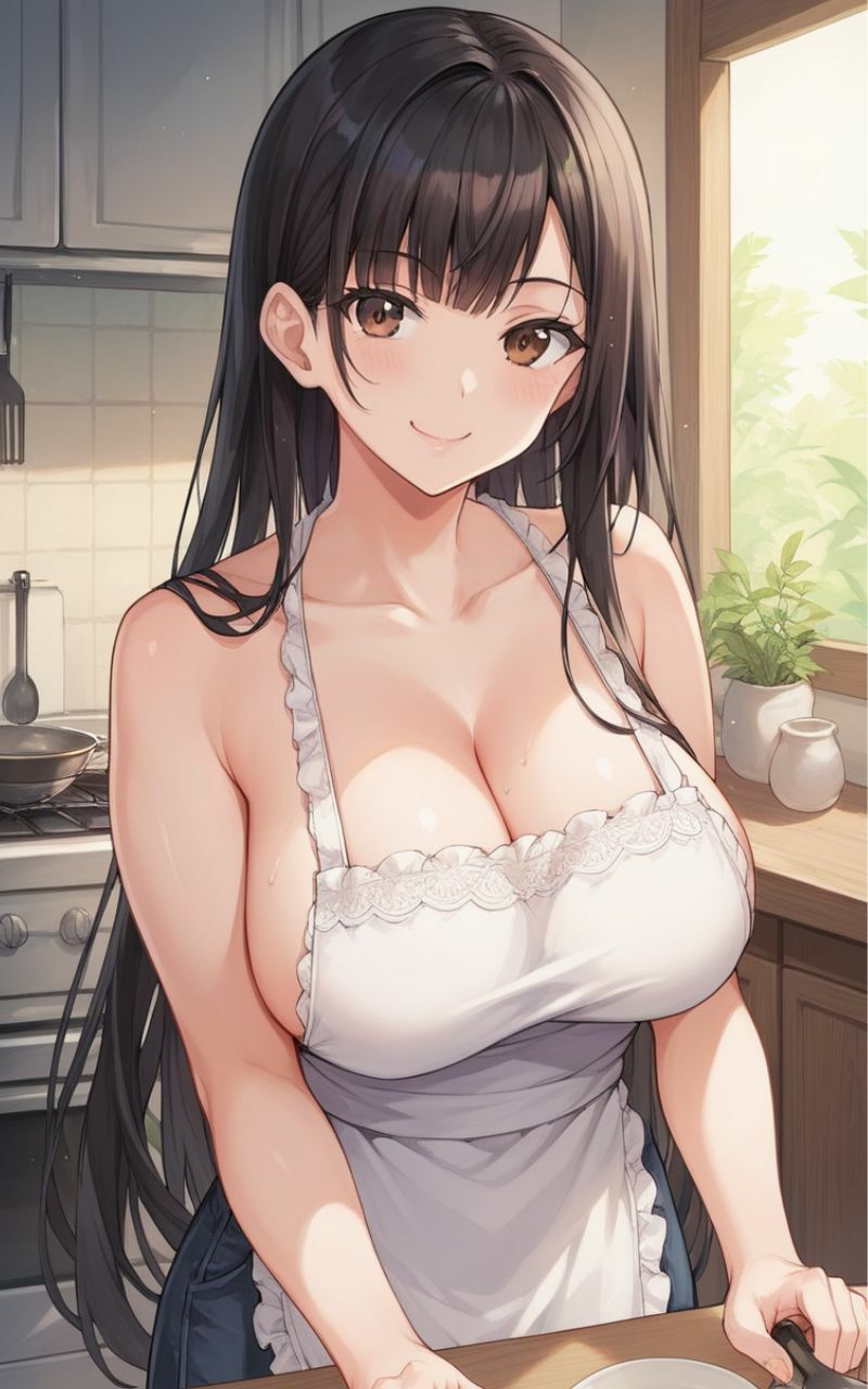 サンプル画像1:どちらから召し上がる？(まぁる) [d_459281]