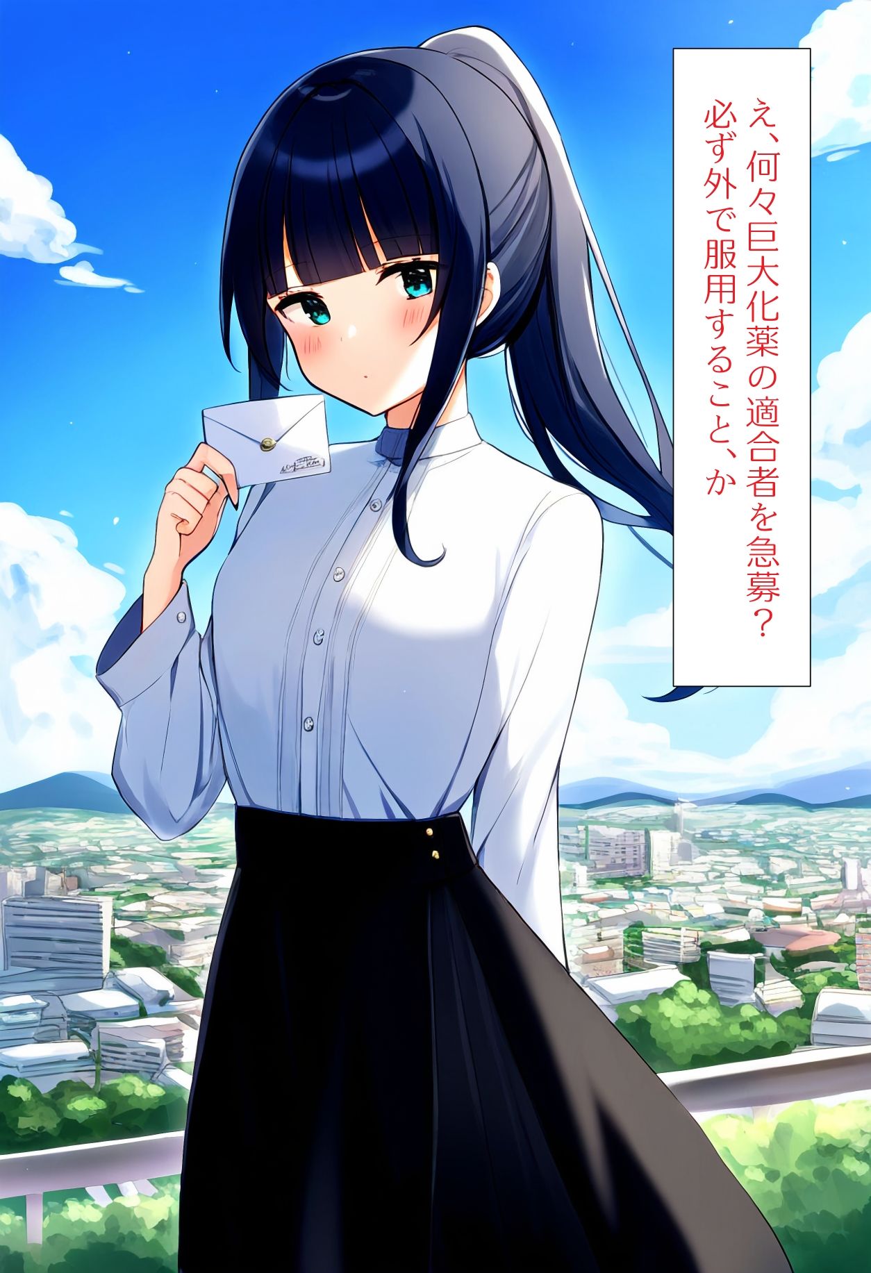 サンプル画像2:［AI生成イラストCG集］全裸のまま巨大ヒーローに変身してしまったCG集(しそ@SISO_r18) [d_459344]