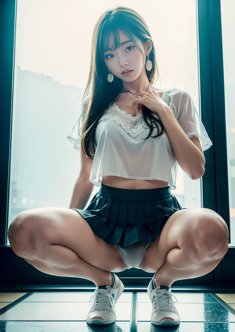 サンプル画像4:女子大生展望デッキデートパンチラ画像集(榊原大造) [d_459390]