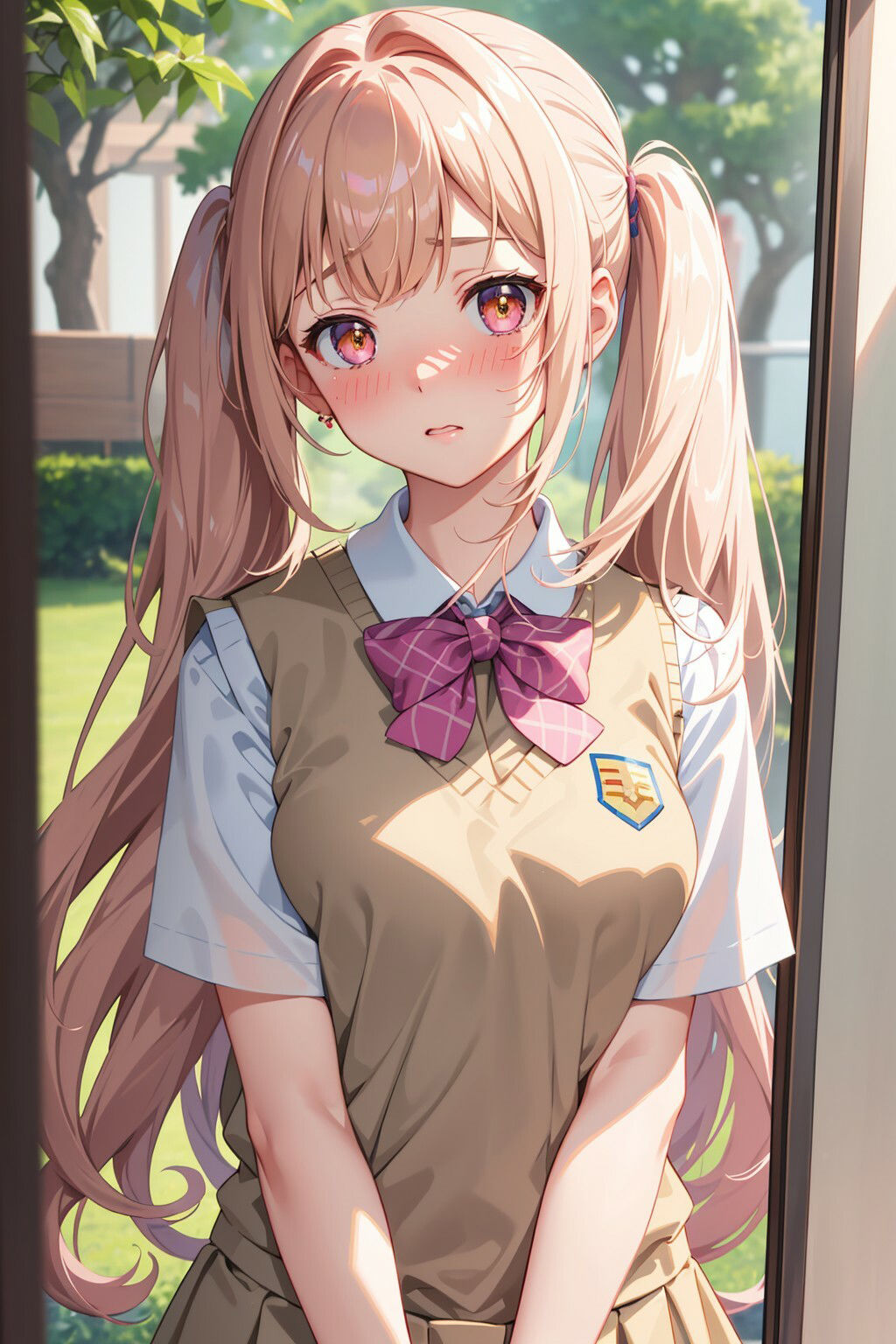 サンプル画像1:おさななじみ。制服着てって頼んだら…。(推し娘) [d_459409]