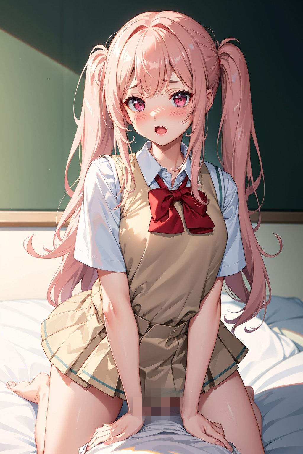 サンプル画像2:おさななじみ。制服着てって頼んだら…。(推し娘) [d_459409]