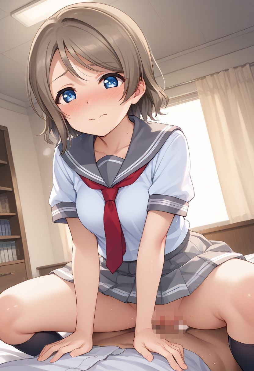 サンプル画像2:ラブラ○ブ！サンシャイン！！ 渡○曜 エロCG集(aiどる) [d_459471]