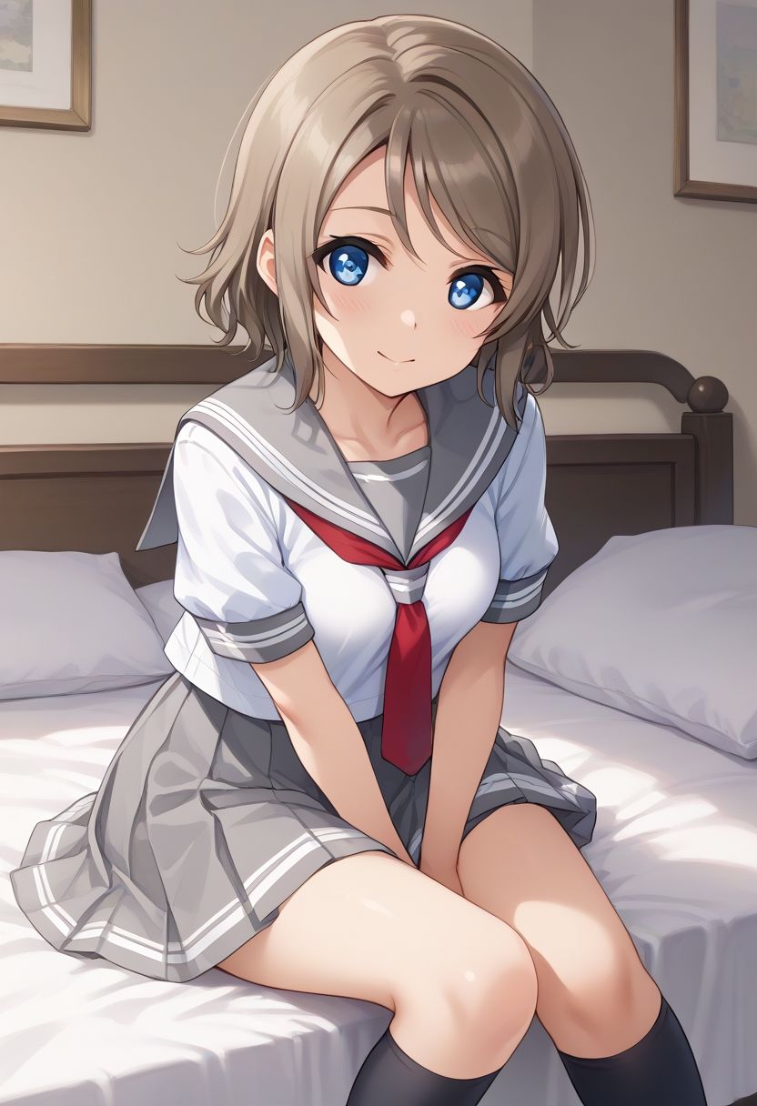 サンプル画像6:ラブラ○ブ！サンシャイン！！ 渡○曜 エロCG集(aiどる) [d_459471]