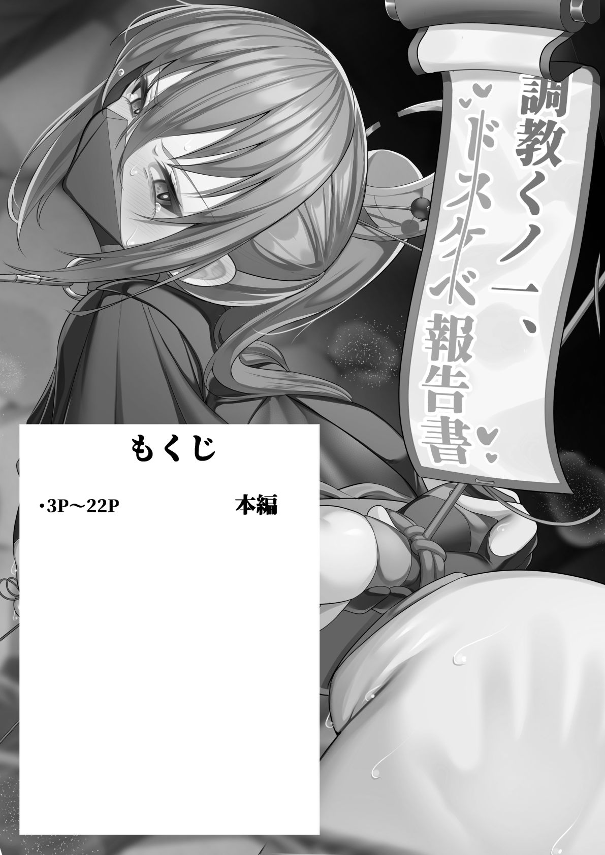 サンプル画像1:調教くノ一、ドスケベ報告書(乃々木式) [d_459493]