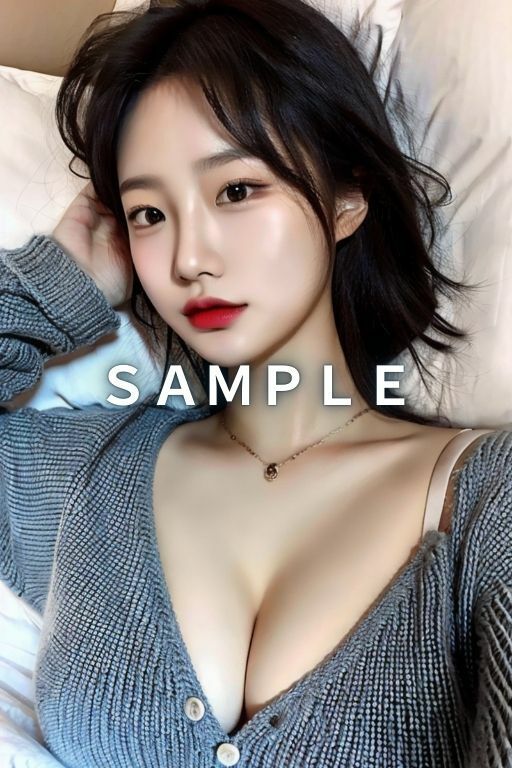 サンプル画像1:【超高品質】ムチムチなニット美女(ナミ) [d_459570]