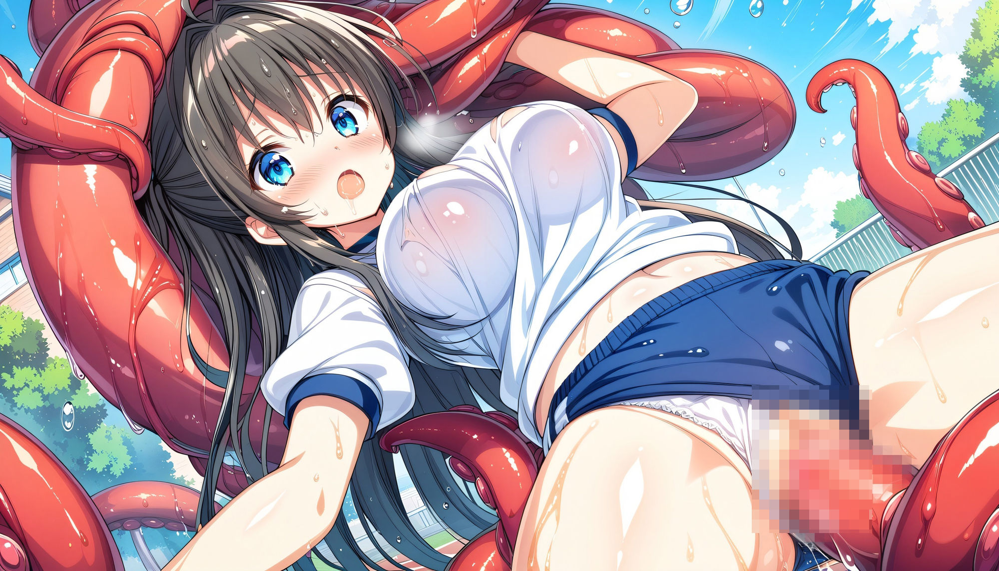 サンプル画像3:触手に囚われた少女達 〜学園編〜 Vol.2(星のアトリエ) [d_459615]