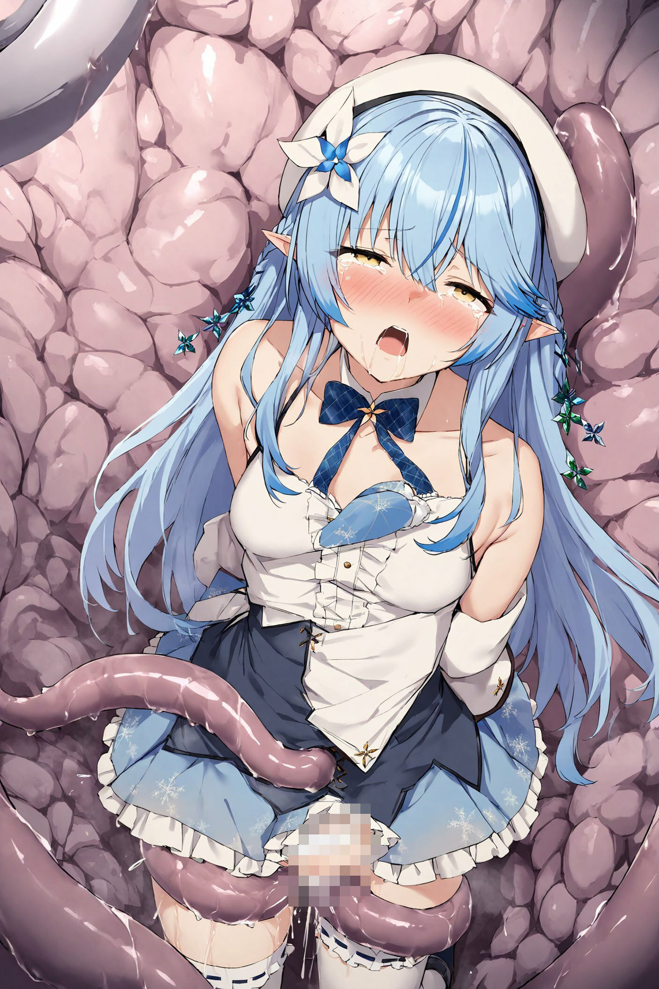 サンプル画像3:全身触手責め地獄〜雪花ラミィ編〜(えるごらぼ) [d_459629]