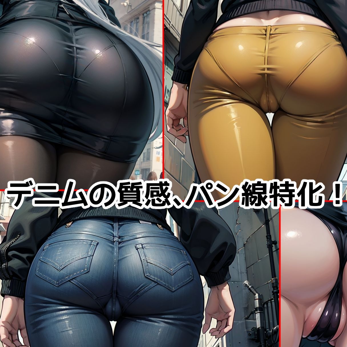 サンプル画像5:ピタパン・デニムぶっかけ集(A2) [d_459638]