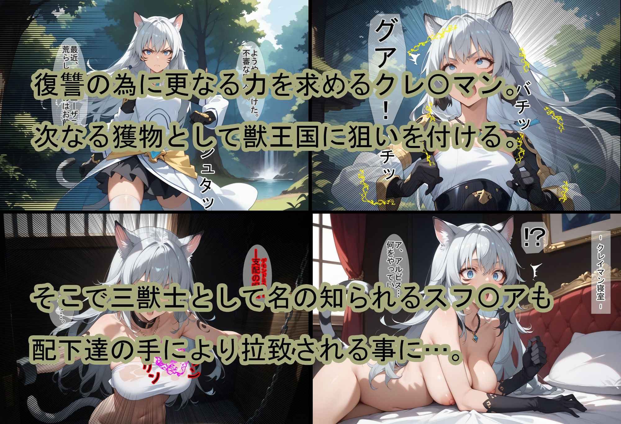 サンプル画像1:【催●支配】クレ○マンの復讐3(魔術師プロトン2D) [d_459700]