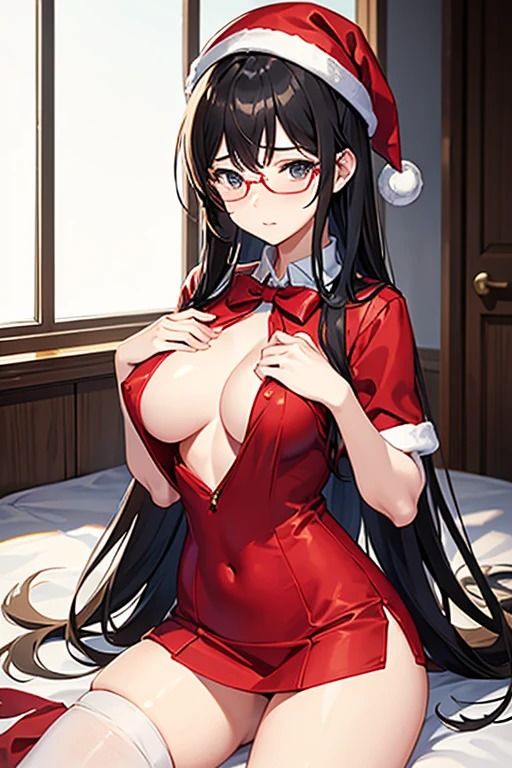 サンプル画像3:可愛すぎる！サンタさん＃4(AIGirlPhoto-2) [d_459783]