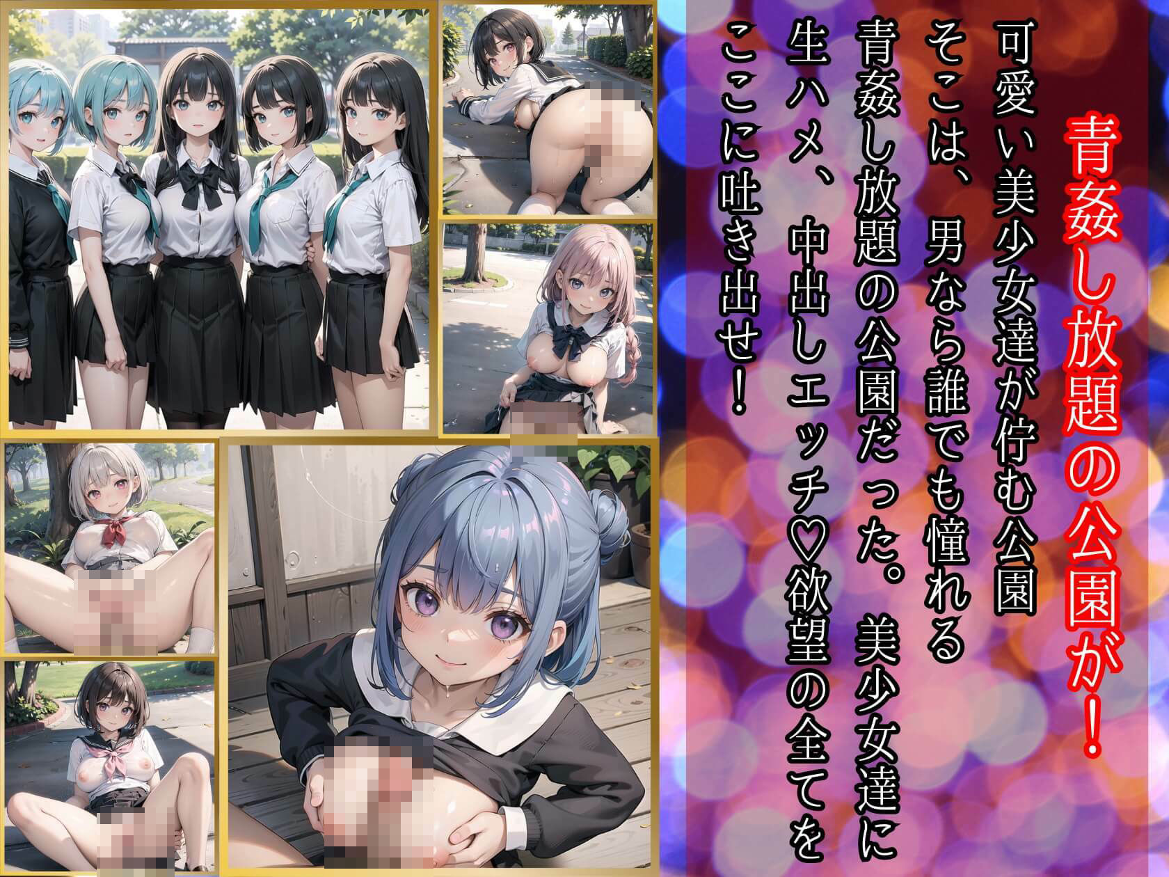 サンプル画像1:たくさん出して青姦祭り11【豪華CG200枚収録】(ルビーの瞳) [d_459793]