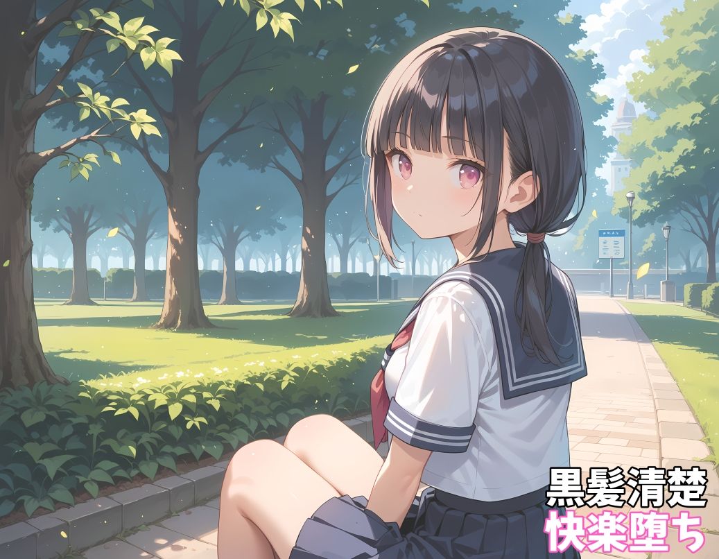 サンプル画像1:黒髪清楚快楽堕ち 超美麗CG＆オマケVOICE付動画(FSTAR-project) [d_459808]