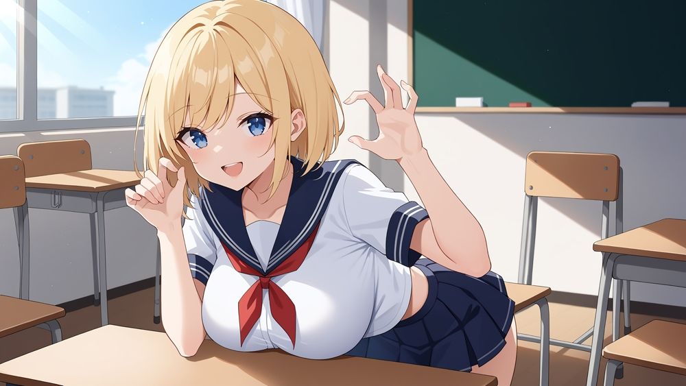 サンプル画像3:私立HR学園淫乱科6 チアリーディング部編(ニート印刷所) [d_459841]