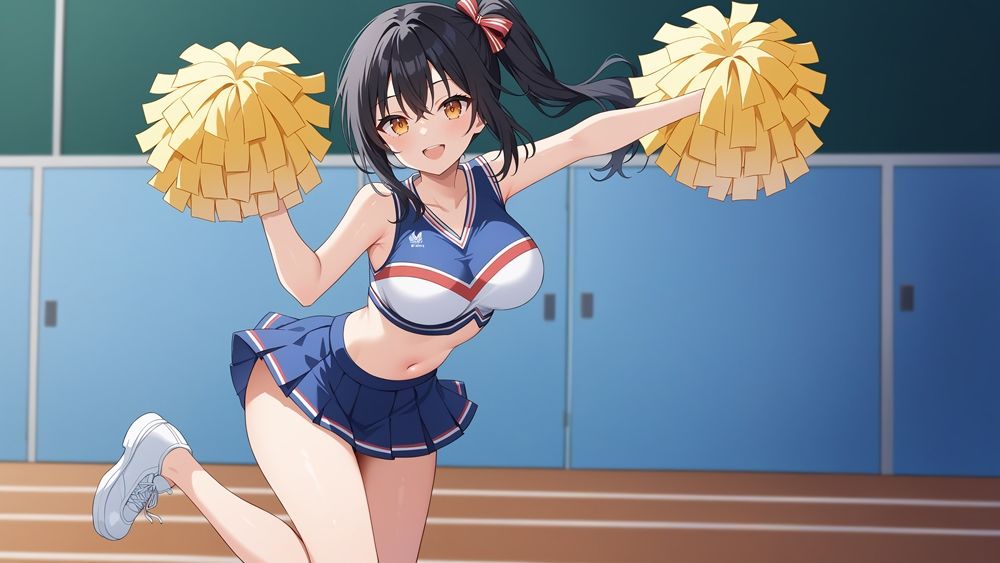 サンプル画像4:私立HR学園淫乱科6 チアリーディング部編(ニート印刷所) [d_459841]