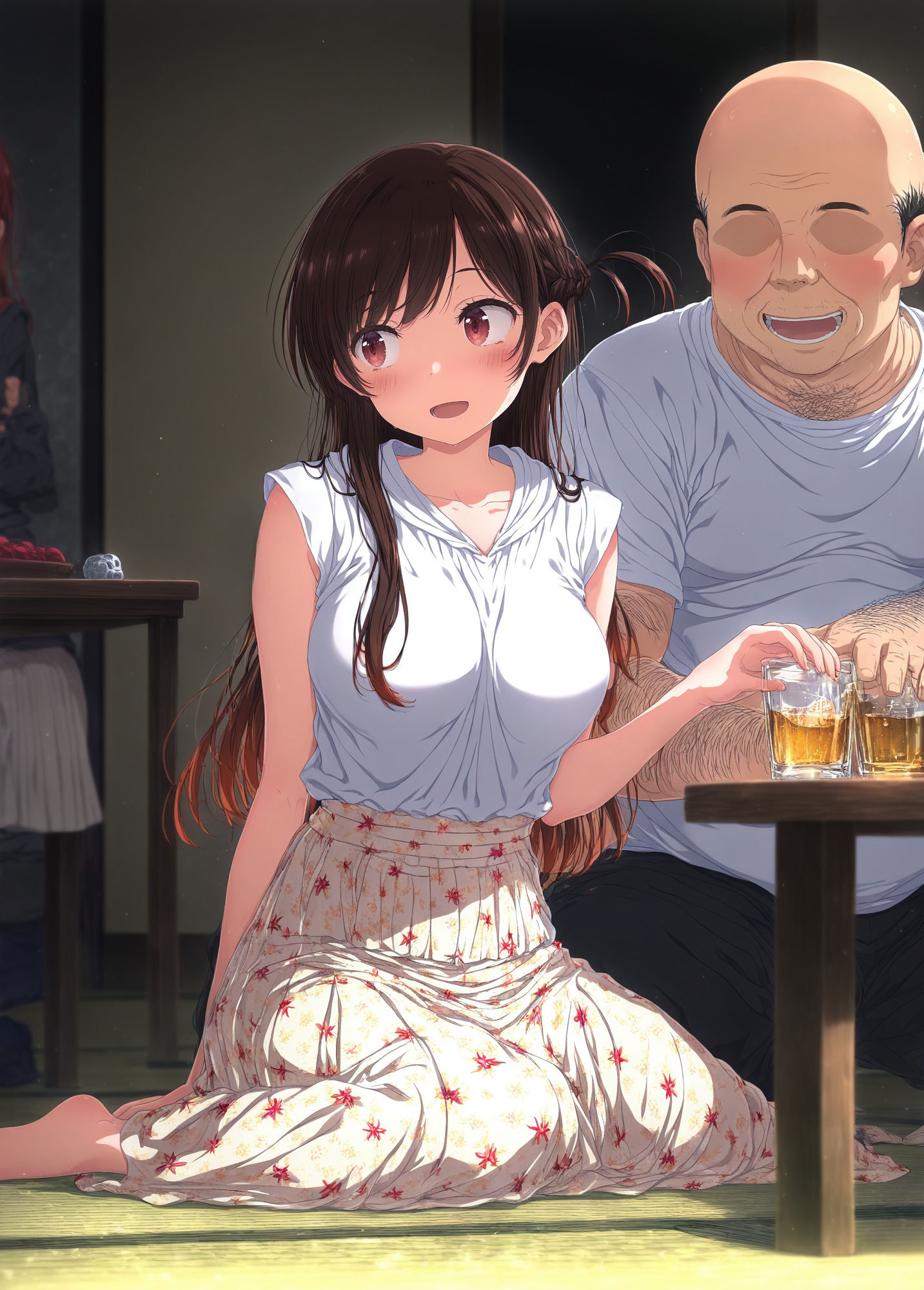 サンプル画像3:ヤリサー☆勧誘コンパ 真面目な新入生を酔わせて、みんなで中出ししちゃいましたっ！！(絵心あいのAI生成アトリエ) [d_459882]