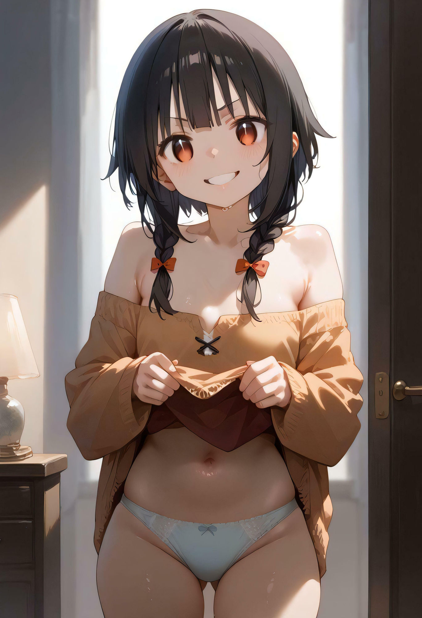 サンプル画像1:食べなくていいのですか(ヴォイドクリエイション) [d_459909]