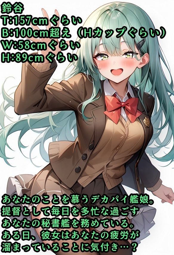 サンプル画像1:鈴谷にマゾなのがバレた(デカパイ屋さん) [d_459955]