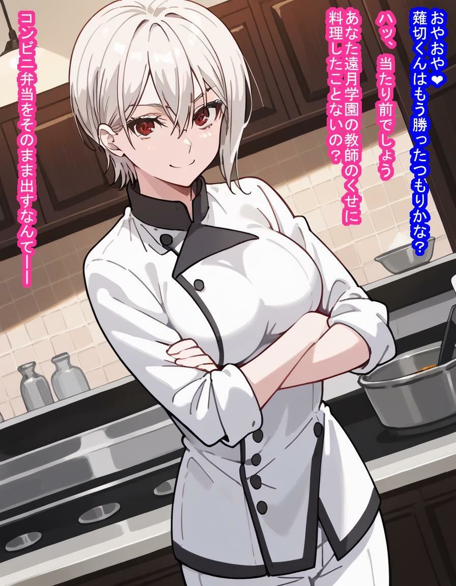 サンプル画像1:食戟敗北で種付けおじさんのオナホに堕ちちゃう薙切ア〇ス(大海原) [d_459957]