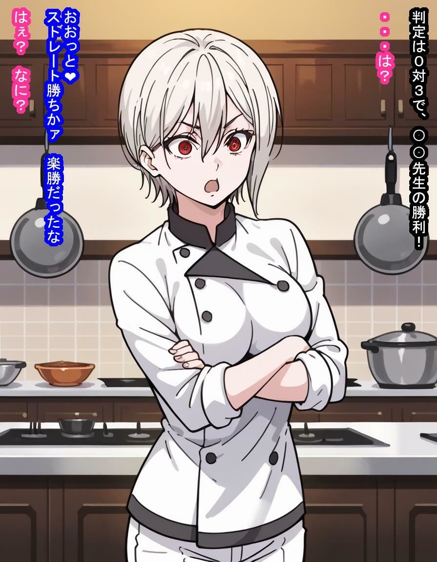 サンプル画像2:食戟敗北で種付けおじさんのオナホに堕ちちゃう薙切ア〇ス(大海原) [d_459957]