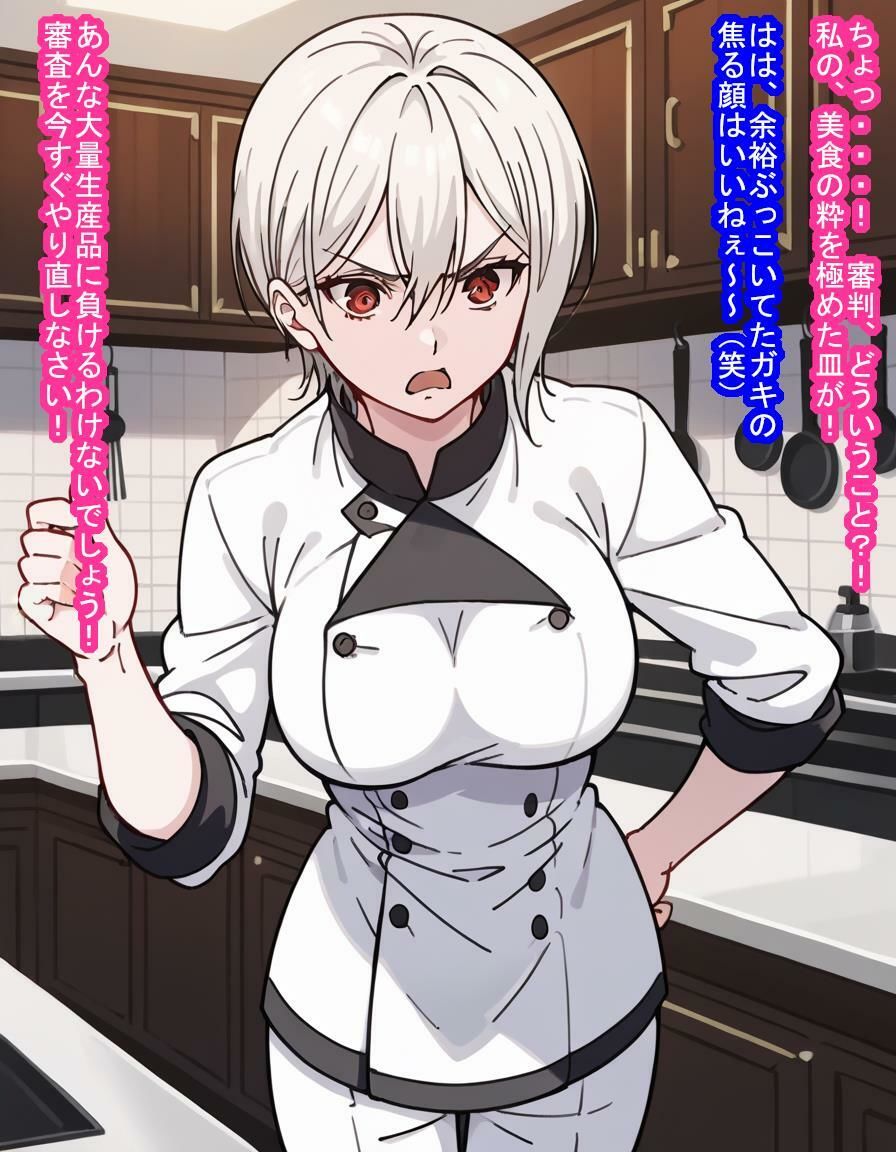 サンプル画像3:食戟敗北で種付けおじさんのオナホに堕ちちゃう薙切ア〇ス(大海原) [d_459957]