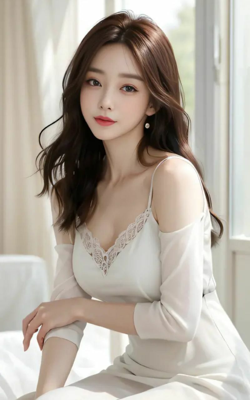 サンプル画像2:AI美女写真集 どっちが好き？(AIエレメント) [d_459970]