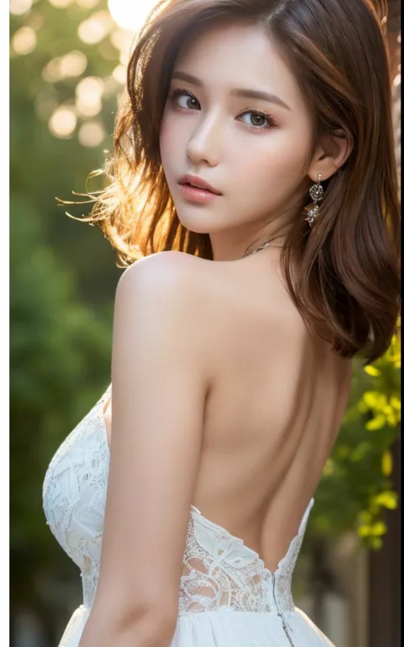 サンプル画像6:AI美女写真集 どっちが好き？(AIエレメント) [d_459970]