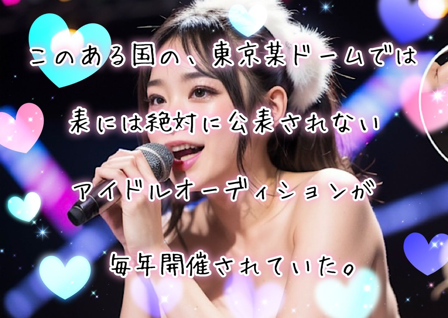 サンプル画像2:全国の超アイドル級美少女J◯集結！いいなりハーレム性ペット化計画！〜全員の処女は僕が美味しくいただきました〜(店長の裏の顔) [d_460030]