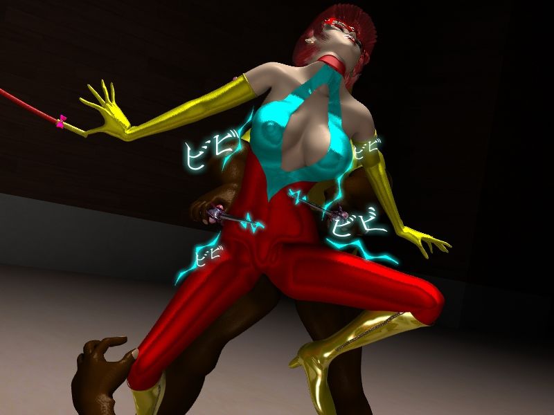 サンプル画像6:レオタードヒロイン ルビーナ 陵●(PerilCosplayHeroine) [d_460038]