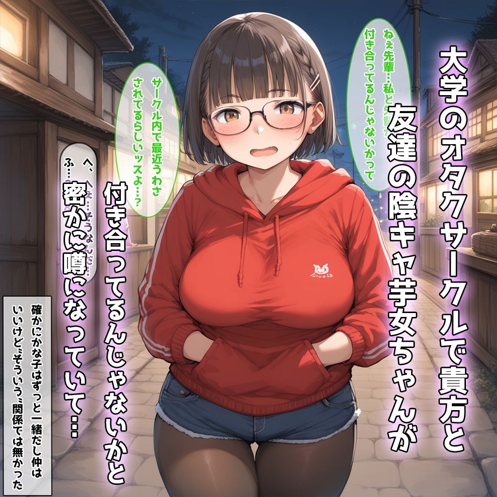 サンプル画像2:むっつりスケベ陰キャ芋女オタクと付き合ってみた(翡翠櫻) [d_460041]