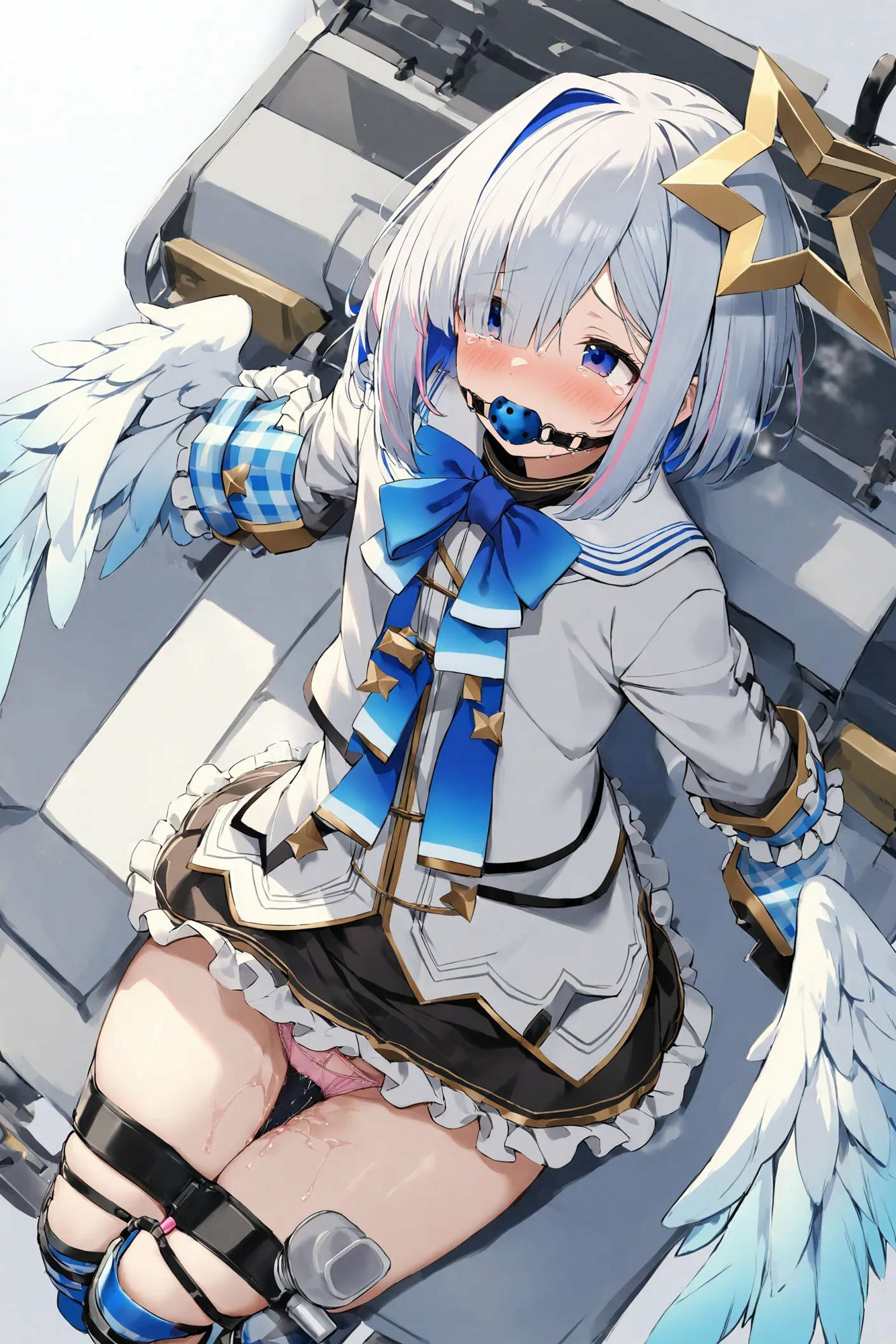 サンプル画像2:完全固定強●絶頂責め〜天音かなた編〜(えるごらぼ) [d_460085]