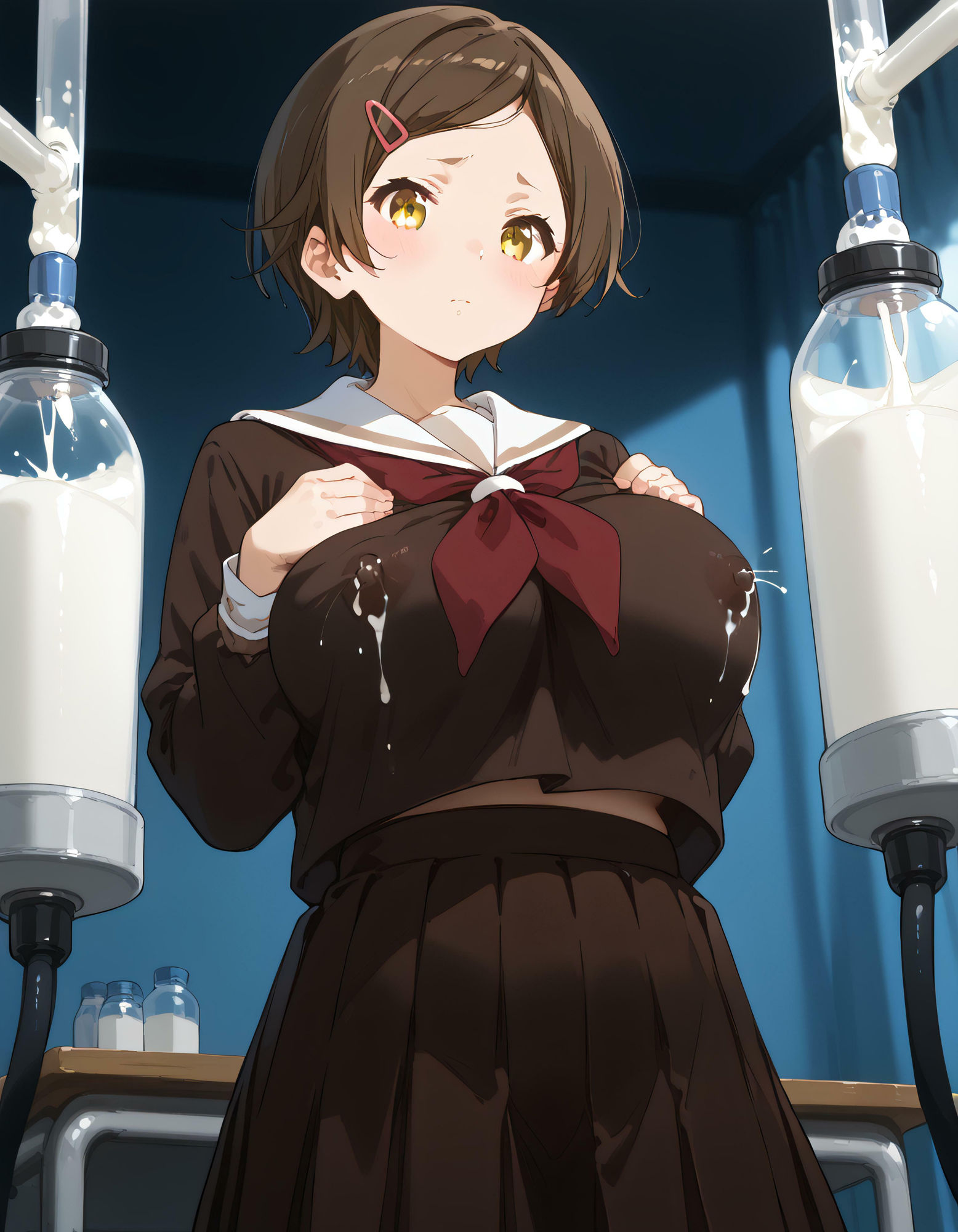 サンプル画像5:乳爆発(ヴェルサスエンジン) [d_460127]