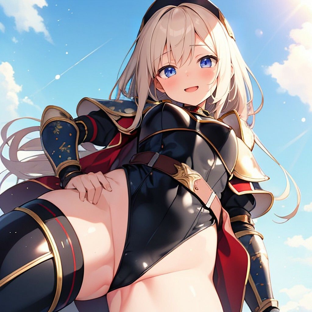 サンプル画像1:ハイレグアーマー風美少女さん(ほげふが) [d_460161]