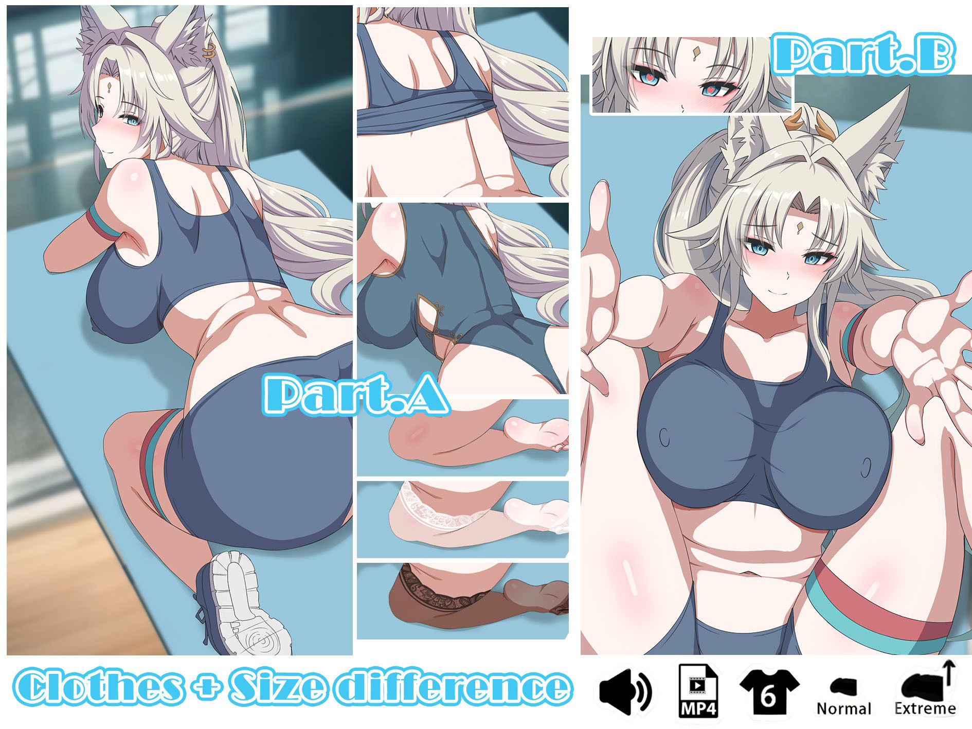 サンプル画像2:フェイシャオ – 同人動画 （ぎんハハ）2024年(ぎんハハ) [d_460179]