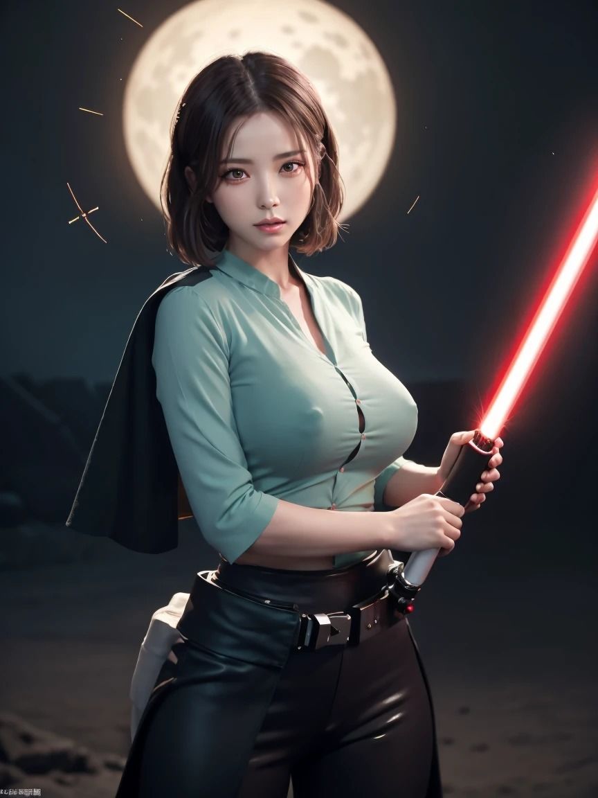 サンプル画像3:光の戦士:ライトセーバーを手にした美女たちの戦闘美(夢幻出版3) [d_460206]