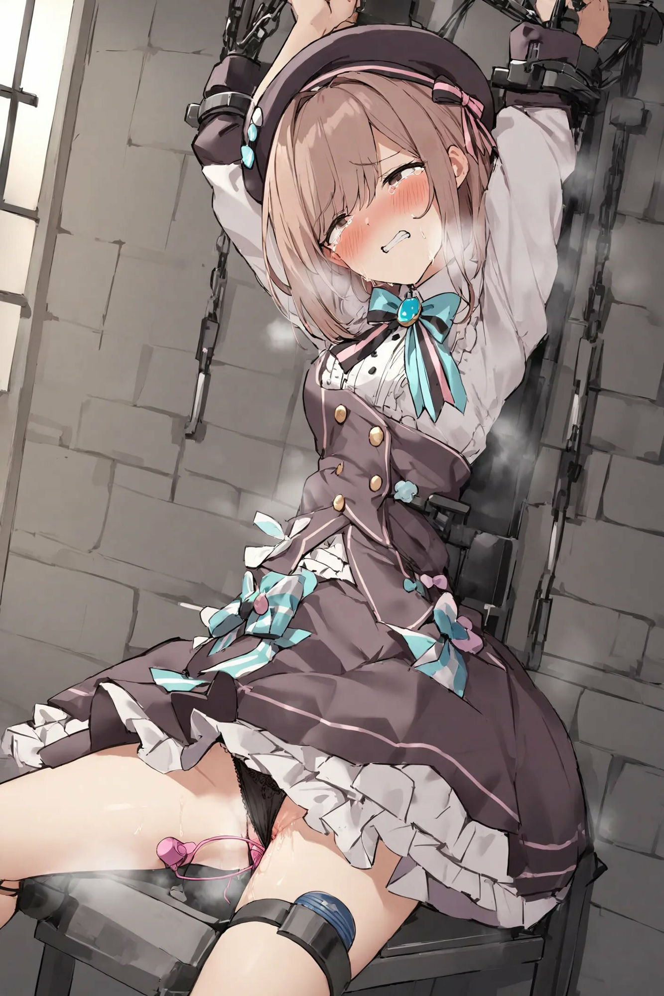 サンプル画像2:完全固定強●絶頂責め〜鈴原るる編〜(えるごらぼ) [d_460236]