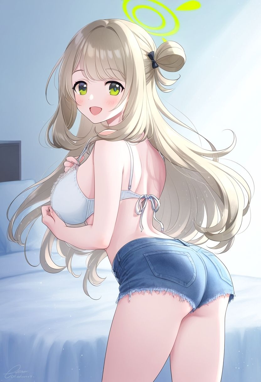 サンプル画像4:おっとりぷるん！ ののみんとらぶらぶえっち！(ぬぎかけぱんつ) [d_460346]